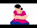 Cross Cradle Hold for Breastfeeding - Kannada