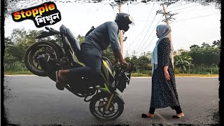 How to Learn Stoppie - Easy 3 Step! || Billah Vau