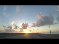 Seven Mile Bridge Sunset to Key West - The Florida Keys Timelapse  - 4K