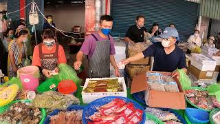 生食級鮪魚，就是這麼便宜 金獅湖市場興達港王中皇海鮮拍賣海鮮叫賣