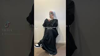 The best combo🤌🏼  #abaya #modestfashion #sneakers #muslim #viral #shorts #jordan #hijab