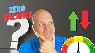 Does Having a Zero Balance Hurt My Credit Score?