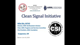 ARRL Clean Signal Initiative (CSI)- 06/14/2023