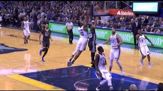 Troy Williams SWATS Curry's Layup | 12.10.16
