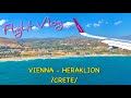 Vienna - Heraklion/Crete/ *WizzAir* |Flight Vlog✈️|