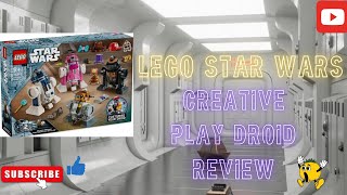 Lego Star Wars: Creative Play Droid Builder Review!!