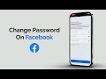 How To Change Password On Facebook?