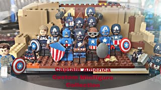 CUSTOM LEGO CAPTAIN AMERICA COLLECTION