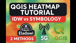 Heat Map Creation in QGIS: Two Methods - IDW and Symbology