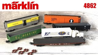 MARKLIN 4862   North American Railroads Box Set   Unboxing \u0026 Model Railway Review  Märklin