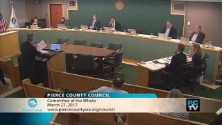 Pierce County Council examines supplemental 2017 budget proposals