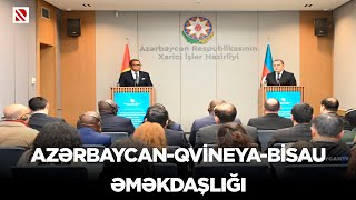 Azərbaycan-Qvineya-Bisau əməkdaşlığı - Siyasi məsləhətləşmələrə dair anlaşma memorandumu imzalanıb