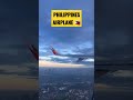 AMAZING VIEW PHILIPPINES AIRPLANE PHOTAGE ✈️ #shonagelofficial #short #shorts #viral #trending