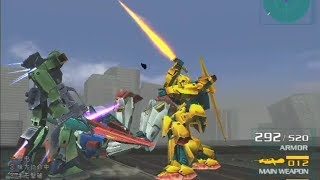 PS2 エゥーゴVS.ティターンズ ミッション Zガンダム2機撃破 百式