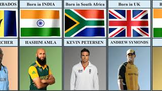 Cricket Players Who Played for Other Country| Born in One Country Played For Another