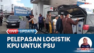 KPU Batanghari Lepas Keberangkatan Logistik untuk PSU di 2 TPS Desa Kembang Seri: Langgar Pemilihan