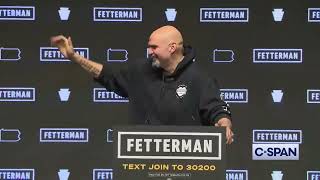 John Fetterman Victory Speech