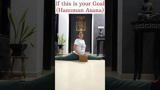 How to do Hanuman asana? Beginners guidance ✅💯#yoga#hanumanasana#beginnersyoga#shorts#ytshorts