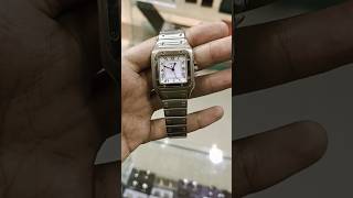 #cartier #date #silver #color #chain #solid #stainlesssteel #luxurywatch #trendingshorts