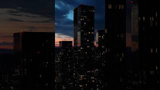 Beautiful Cityscape. Manchester Twilight - DJI MINI3 Pro 4K