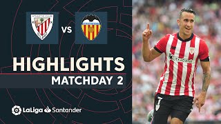 Resumen de Athletic Club vs Valencia CF (1-0)