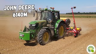 John Deere 6140m \u0026 Vaderstad Tempo T7 au semis de Maïs 2024