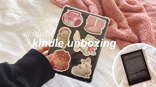 Unboxing my new kKndle | set-up and customization (early Christmas gift to myself lol)