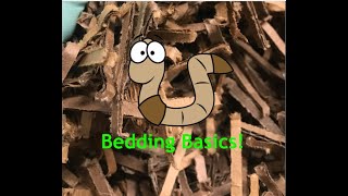 Worm bin basics: bedding