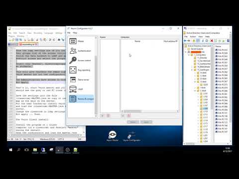 Veyon Monitoring with Active Directory. Veyon Monitoring with Active Directory.