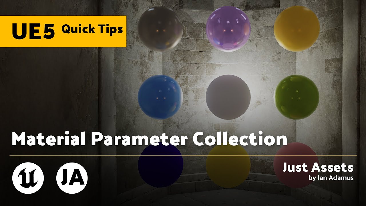 Ue Quicktip Material Parameter Collection Youtube