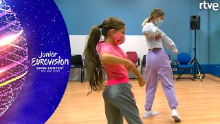 La coreografía de 'PALANTE' con Vicky Gómez | Eurovisión Junior 2020