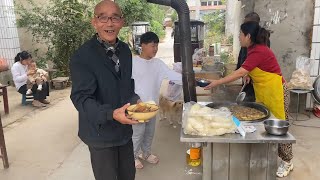 免费大锅饭今日菜系；河南大锅菜你们看看都放的啥食材