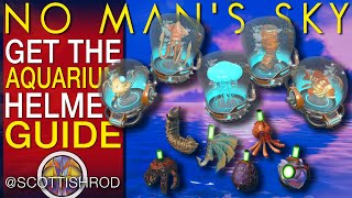 How To Get The Aquarium Helmets \u0026 Floats Fishing Milestones Guide - No Man's Sky - NMS Scottish Rod