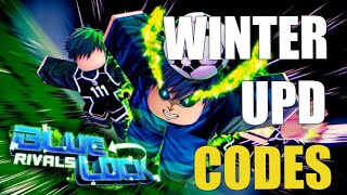 [❄️ WINTER UPD] BLUE LOCK: RIVALS CODES ❄️[ROBLOX]❄️