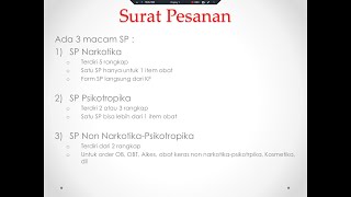 SURAT PESANAN APOTEK