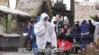 ディズニーハプニング動画 『春の嵐！』 キャストの皆さま本当に有難うございます　Tokyo Disney SEA  TOKYO Disney RESORT