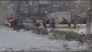 «Промерзаний не допустим»: порыв на теплосети устраняют в Экибастузе