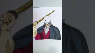 Drawing and Assembling Uzui Tengen Demon Slayer Season 5 @mogiartss artist