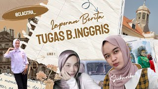 Tugas Bahasa Inggris - Membuat laporan berita _Risti citra maulina(19)