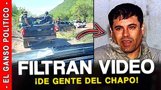 ¡FILTRAN VIDEO! Gente de El Chapo sale a patrullar sus plazas, en algún lugar de Sinaloa.