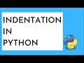 Python Indentation | Python Tutorial