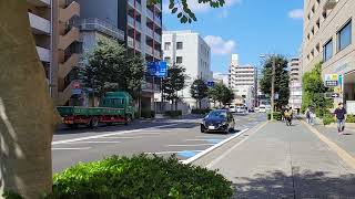 横浜消防寺尾救急鶴見消防署前を緊急走行