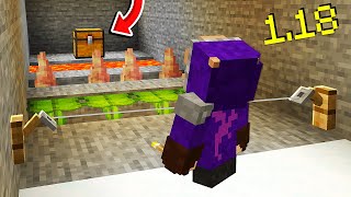 PROTEGI MEUS ITENS COM ARMADILHAS NO MINECRAFT 1.18 - 9 Creative Squad II