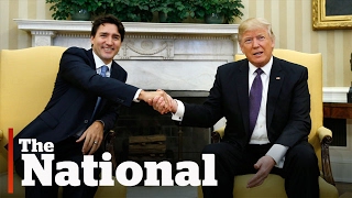 The Trump handshake