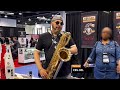 namm show 2024 part2 château saxophone 2024 baritonesax