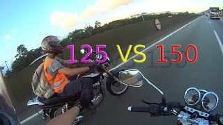 GSR 125 vs GSR150i - De Carona 125