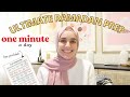 Ramadan 30 day prep 🌙  just ONE MINUTE a day!