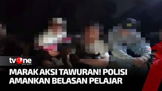 Diduga Akan Melakukan Aksi tawuran, Belasan Pelajar Diamankan | Ragam Perkara tvOne