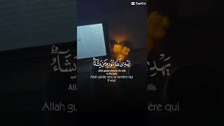 Sourate An nur verset 35 recitateur Sheikh Muhammad Luhaidan #quran #annur #coran