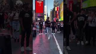 Dance Session in NYC #TimesSquare #ChiefKeef #FreestyleDance